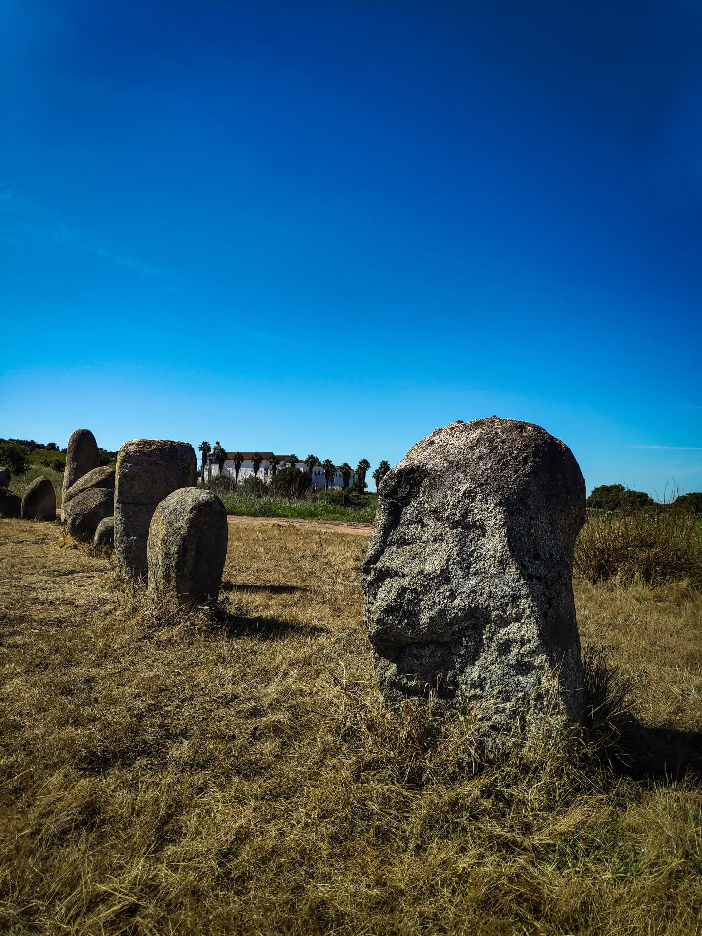 Standing stones of the Almendres Cromlech